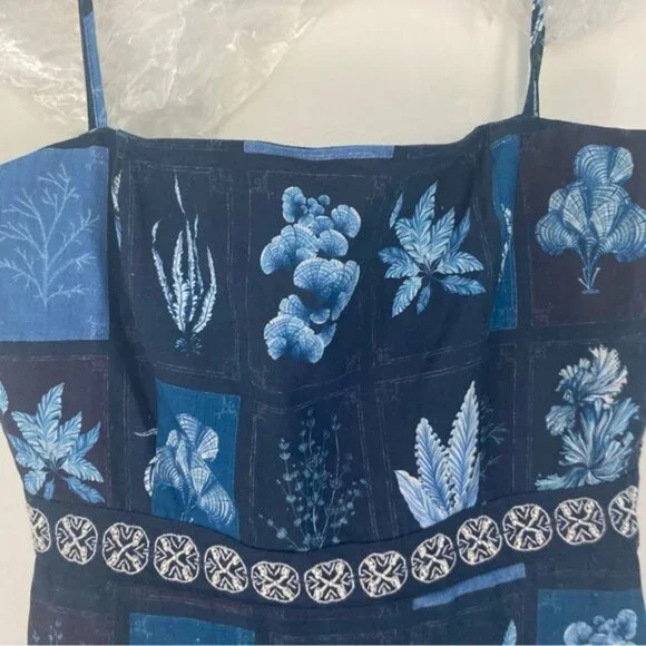 Agua by Agua Bendita Lima Algae Maxi Dress Size Small - Picture 8 of 12